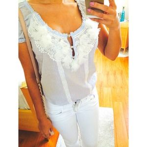 Floral Abercrombie & Fitch Top🎀