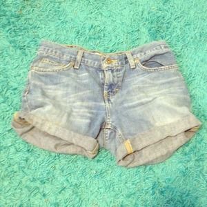 American Eagle Rolled Up Shorts