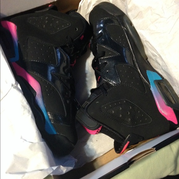 Jordan 6's. Marina Blue