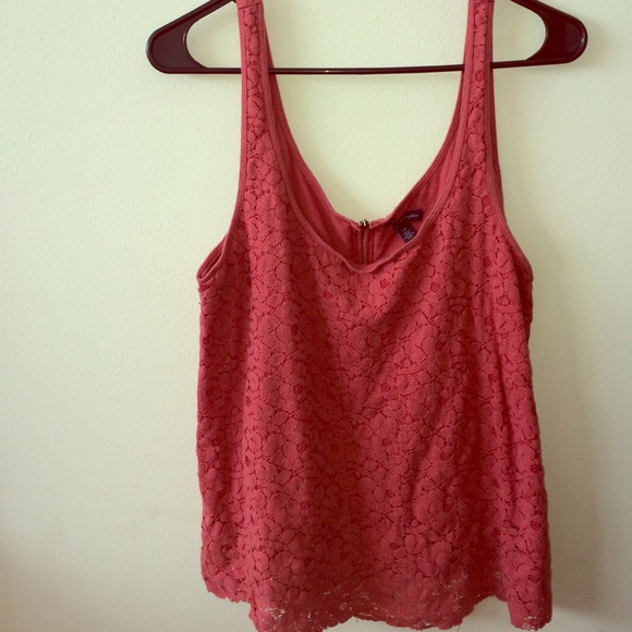 Dark Salmon Tank Top