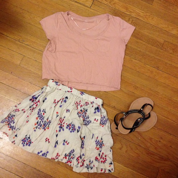 Floral skirt