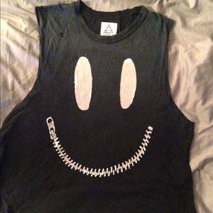 UNIF Zed Zip Muscle Tee!!!