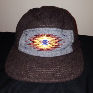 Tribal Obey strap back hat and cheetah wedges