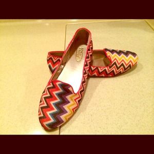 Chevron style flats!