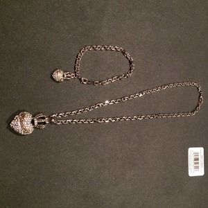 Juicy couture necklace and bracelet