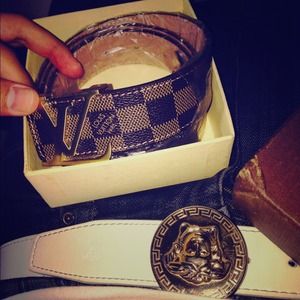 Men's Brown Louis Vuitton Belt