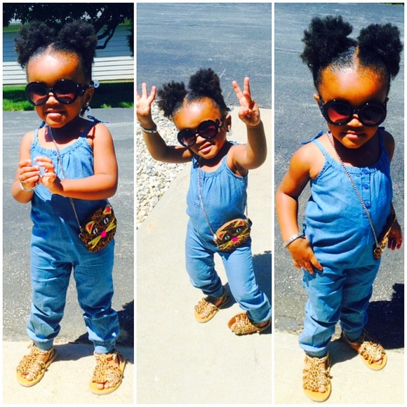GAP denim romper 4T