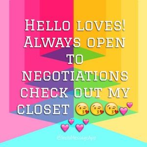 Also open to trades on most items! 💕💕