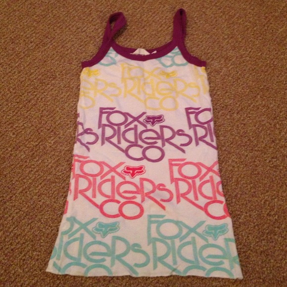 Multicolor Fox tank top