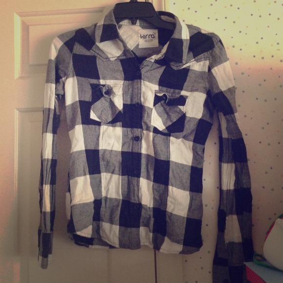 Korra plaid button shirt