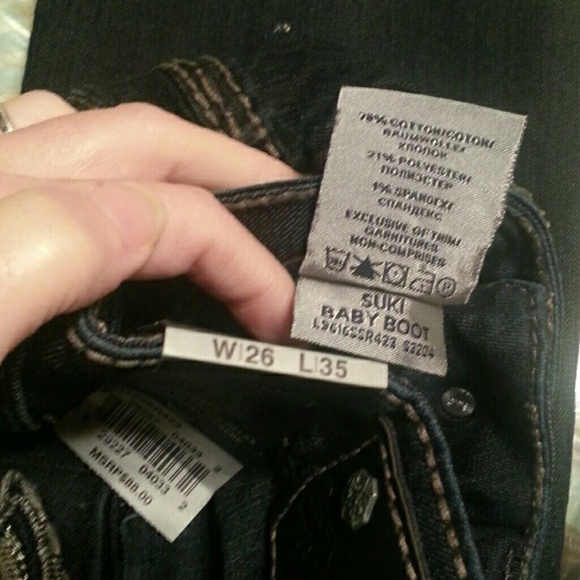 *SOLD*Buckle Silver Jeans Suki Baby Boot - Picture 3 of 4