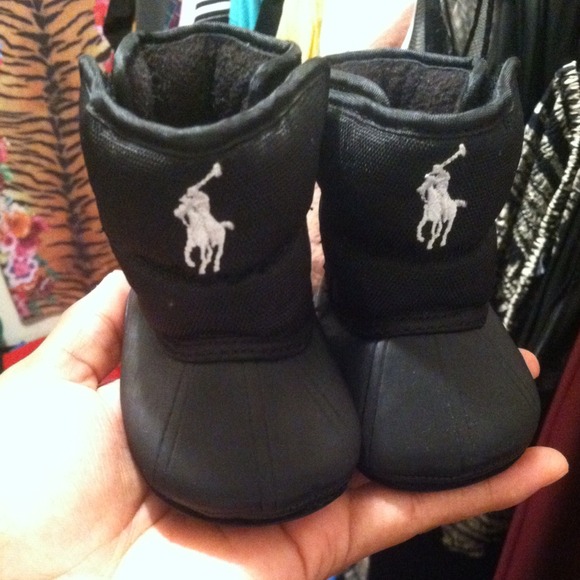Infant polo boots