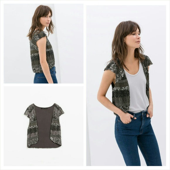 | Zara | Embellished Bolero - Picture 3 of 4