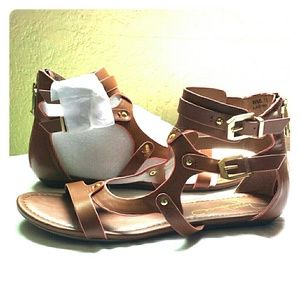 Report Signature "Lastro " Flat Sandals