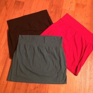 🚫🚫🚫🚫SOLD🚫🚫🚫Red, Black, and Turquoise SKIRTs