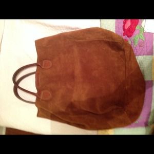 Bass suede purse / bag