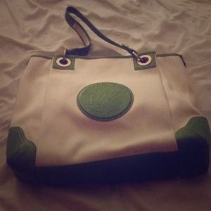 Green Michael Kors bag