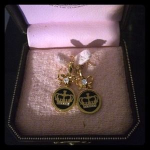 Juicy Couture ear rings