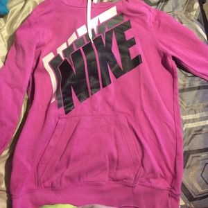 Pink Nike sweater