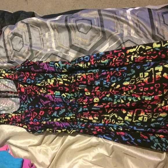Multicolored romper