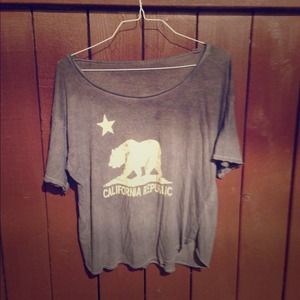 Brandy Melville CA Graphic Tee