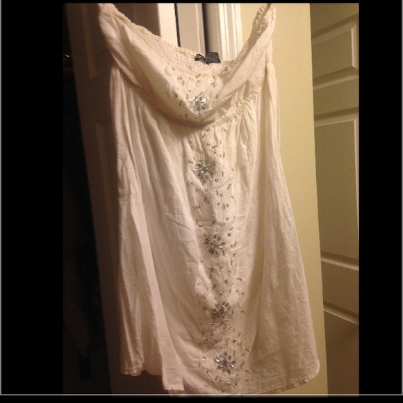 Cute Strapless Dress