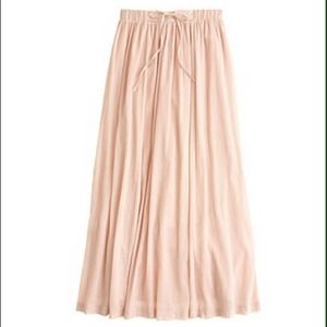 J. Crew Gauze Maxiskirt