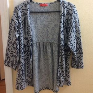 Tribal cardigan