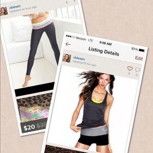 BUNDLE New Victoria Secret Yoga Leggings and Short