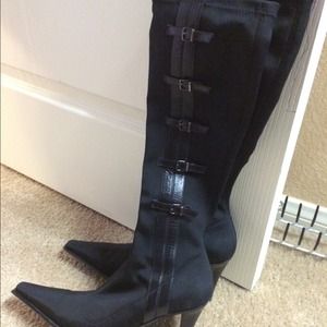 Black boots