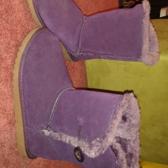 Purple boots