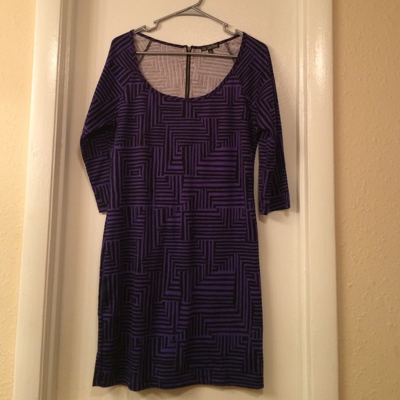 🚫SOLD🚫 Purple Aztec print dress