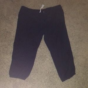 Black sweat pants!