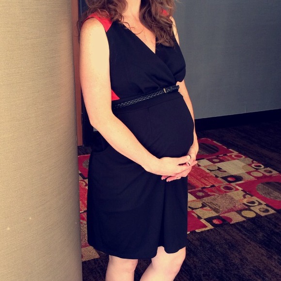 Black Maternity Dress