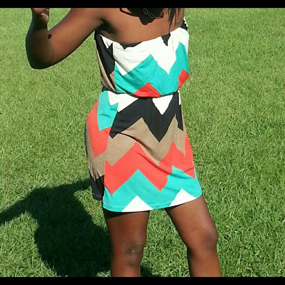 Strapless dress
