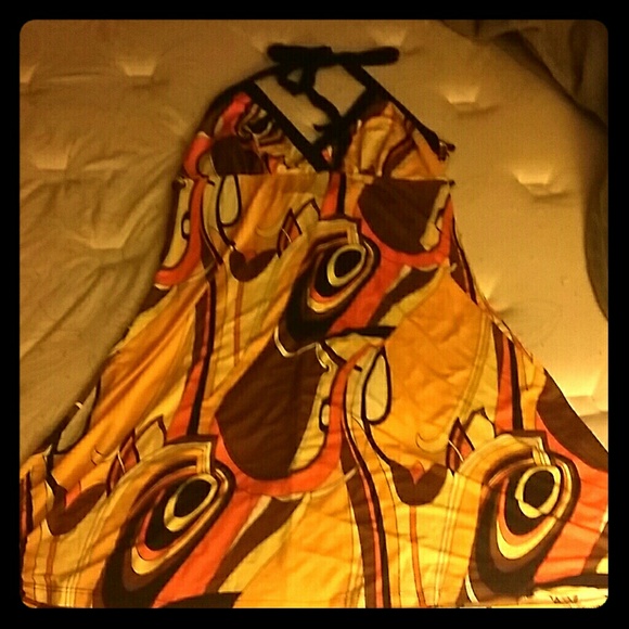 Halter sun dress