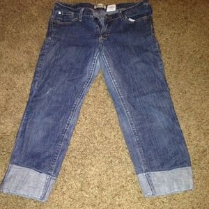 Crop jeans