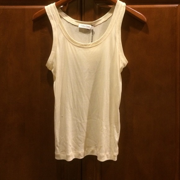 Calvin Klein Tops - Cream tank top