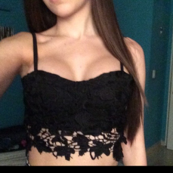 LF Tops - LF Floral Bustier