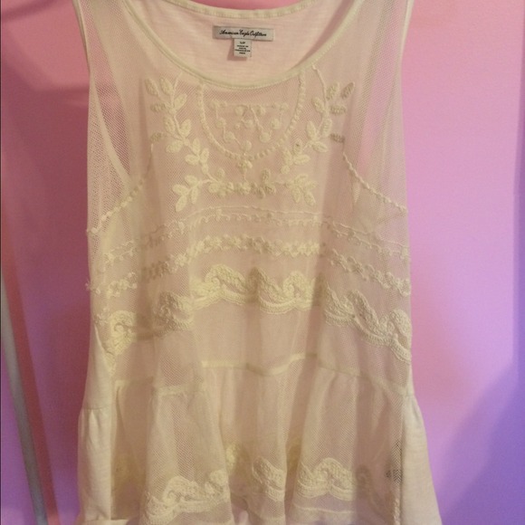 American eagle tank top peplum