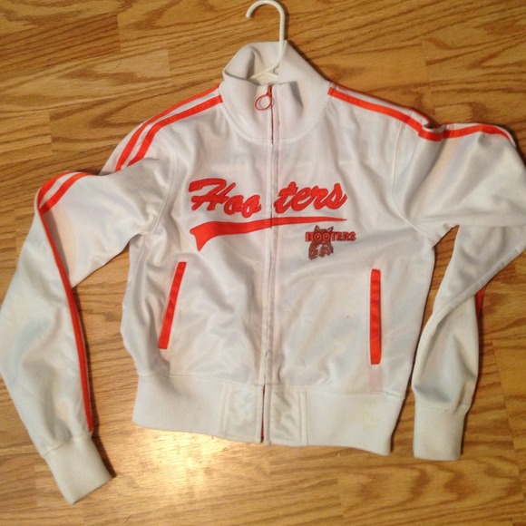 Hooters official zip up jacket