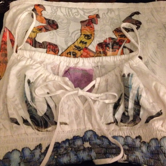 Butterfly dropout top - Picture 2 of 2