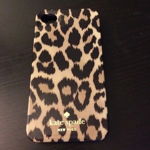 Kate spade leopard iPhone 4s cover