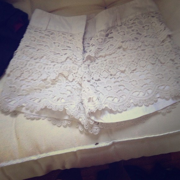 Lace shorts