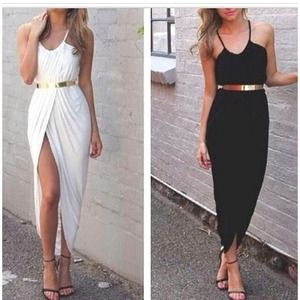 Caterina Wrap Dress in Black