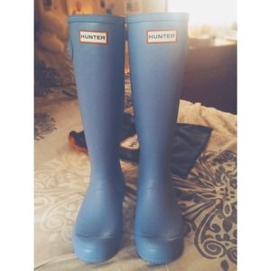 BRAND NEW Blue Lily Hunter Boots!