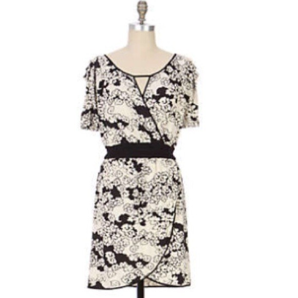 🚫Sold🚫Anthropologie Ink Brush Dress - Picture 2 of 3