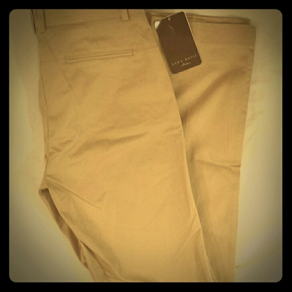 Zara Basic Collection skinny chinos size 4, NWT