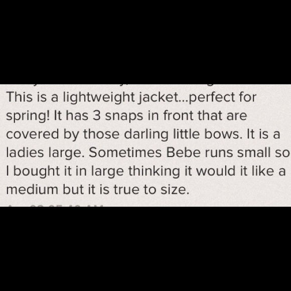 ๐ป๐HP๐GORGEOUS IVORY BEBE TRENCH - Picture 3 of 3