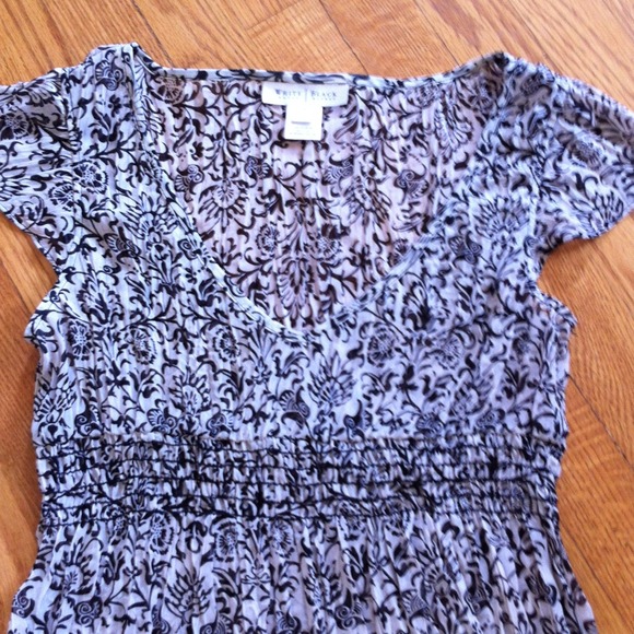 White House Black Market Tops - WHBM crinkle top